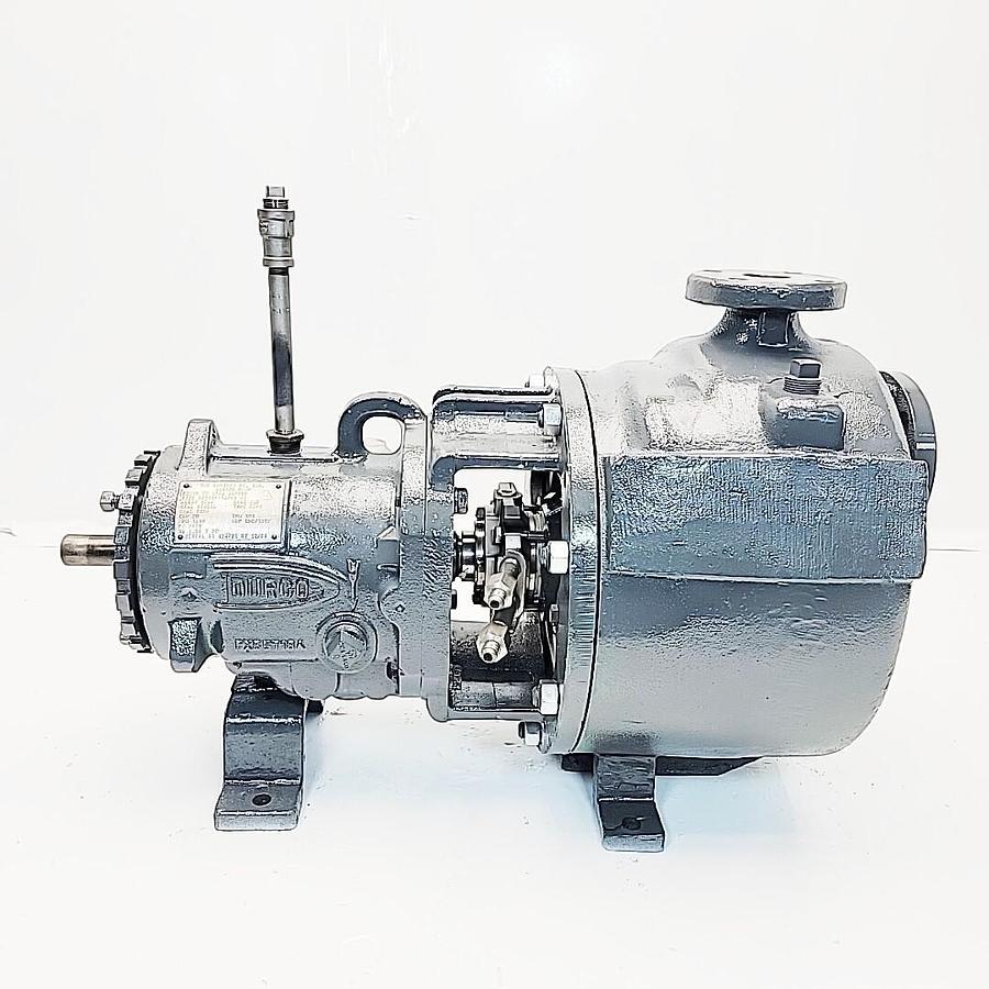 Used Waukesha 25 HP Centrifugal Pump.  Pump Model-2105  Inlet and Outlet 3 1/2 “