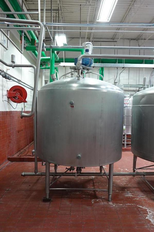 Used 1000 Gallon Stainless Steel Jacketed Processor