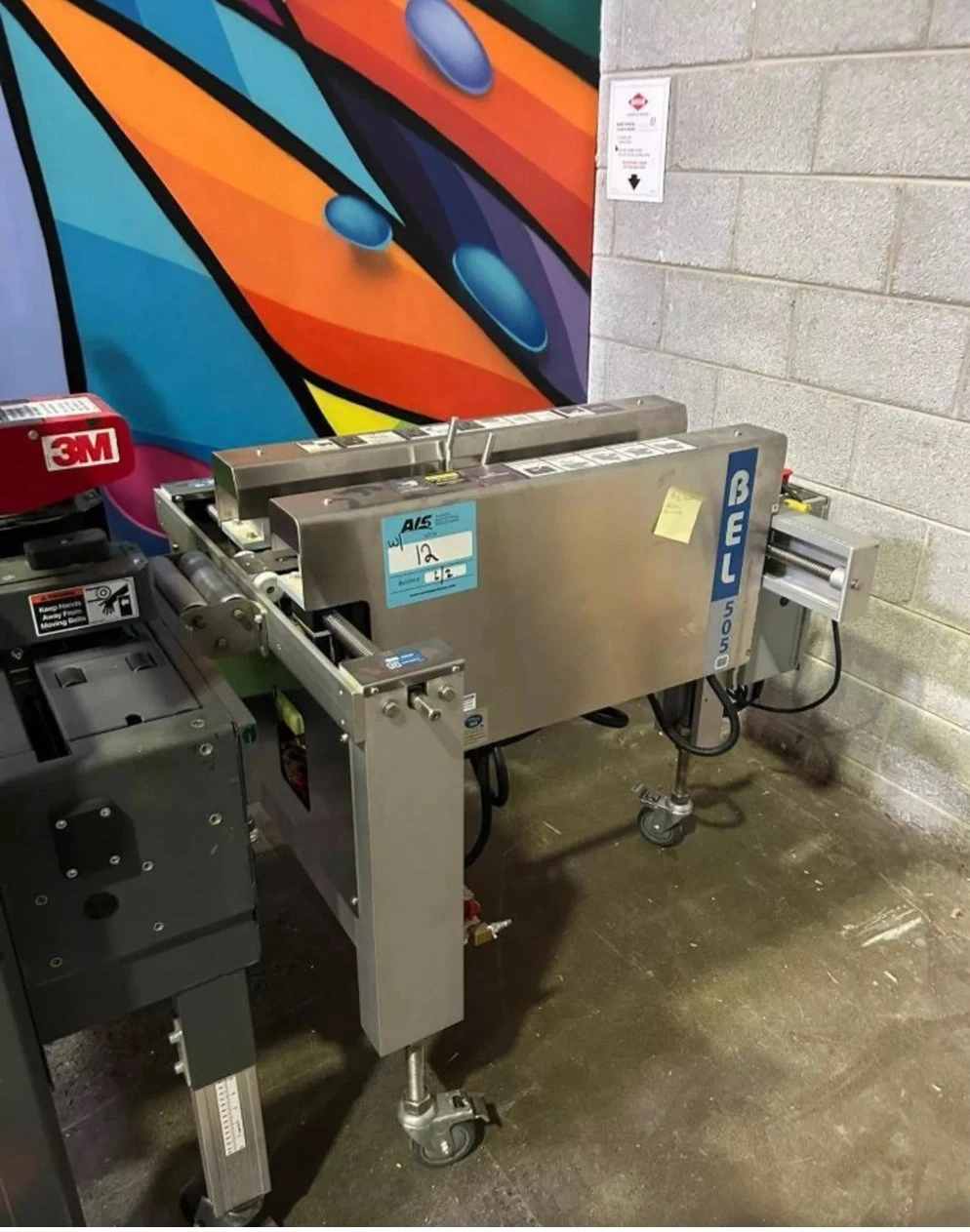 Used 3M-Matic 8000A Top&Bot Case Sealer w/ BEL 505G4 Semi-Automatic Case Erector 2018