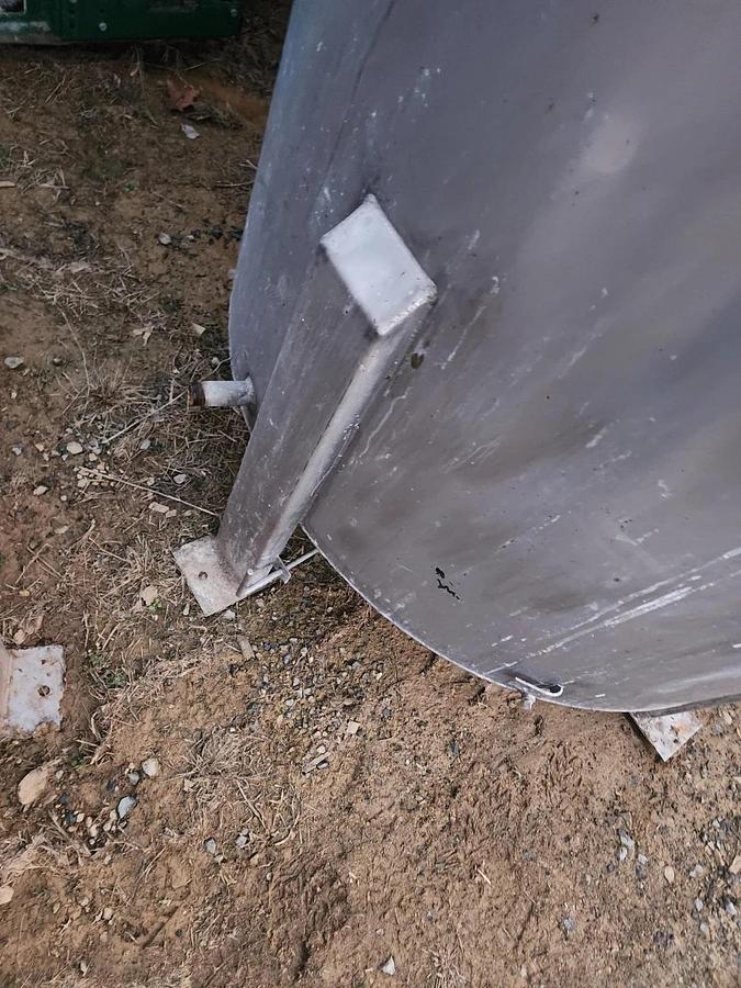 Used 50 Gallon Stainless Steel Tank Open Top, Cone Bottom 8 available