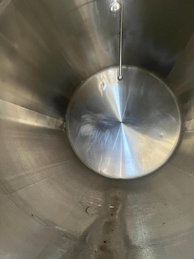 Used 10,000 Gallon Stainless Steel Jacketed Food Grade Tank