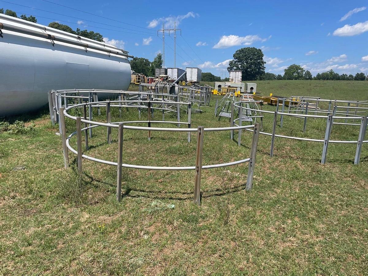 Used SILO PELLET RESIN SILO’S MFG BY CST STORAGE 12’ x 72  7000 cubic feet 4 availabl