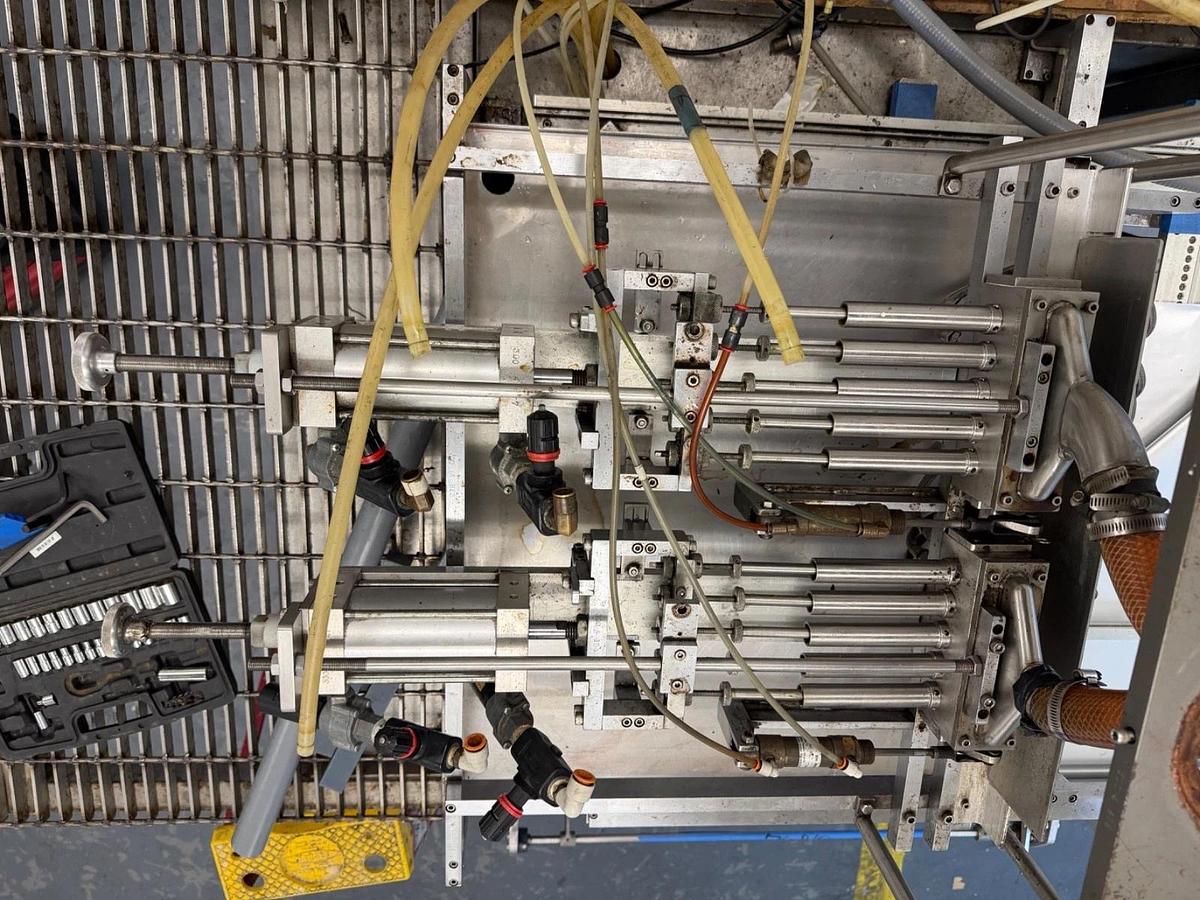 Used Prodo-Pak PV215-CSW-10 Multi-Lane VFFS Sachet Packaging Line w/Piston Filler