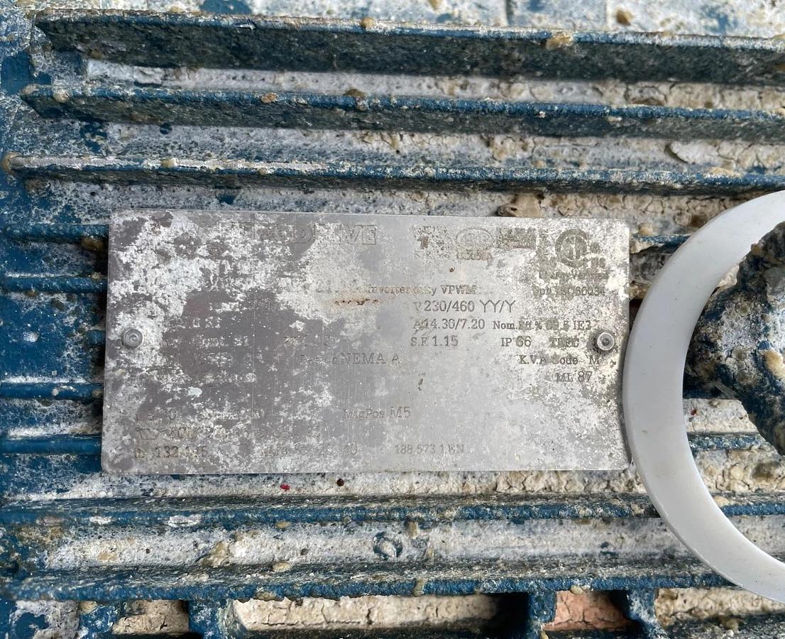 Used Waukesha, Model 060, positive displacement pump 060-U1 5 hp mfg 2015