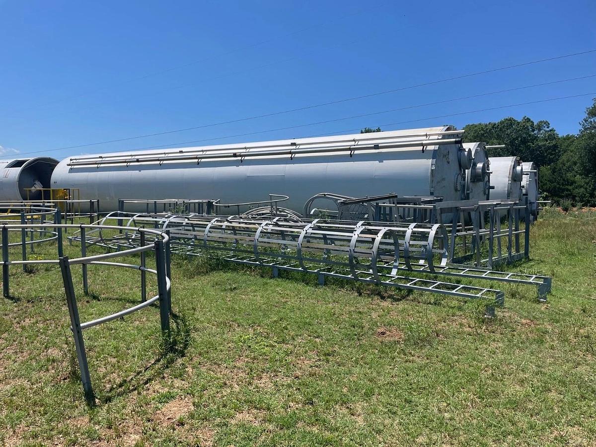 Used SILO PELLET RESIN SILO’S MFG BY CST STORAGE 12’ x 72  7000 cubic feet 4 availabl