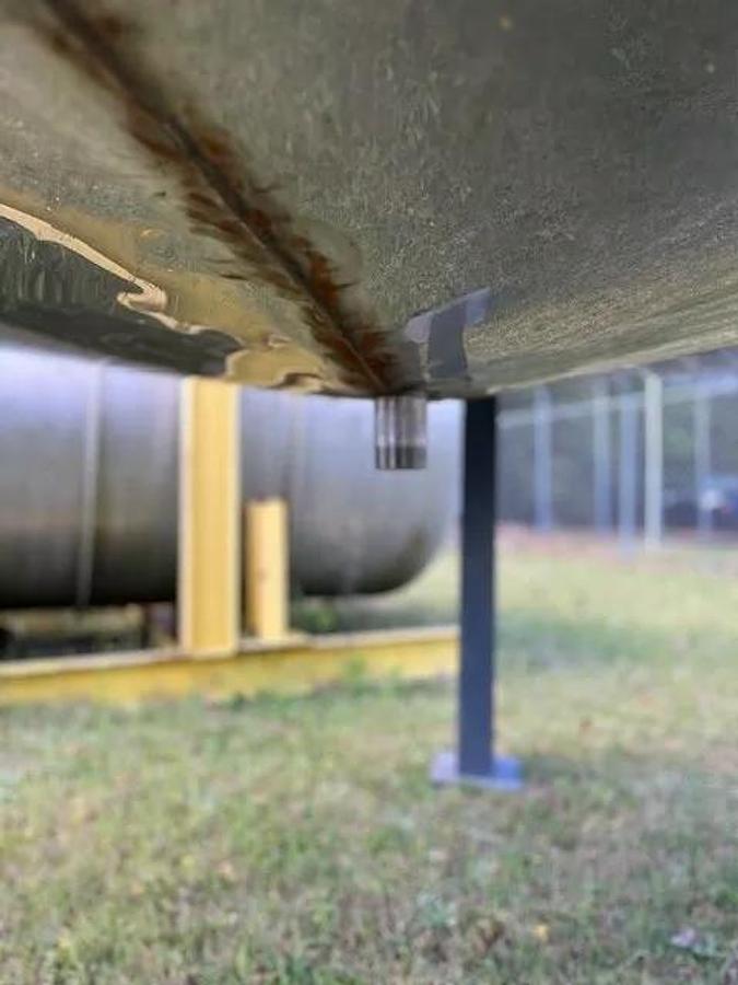 1000 Gallon 316L Stainless Steel Mix w Lightnin Tank Cone Bottom Open Top