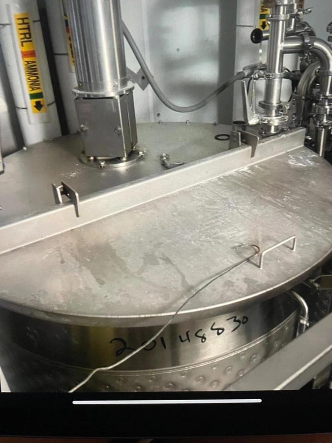 Used JBT CAT MEPSCO Brine Mix / Chill system 200/300 Gallon 2 tank setup Stainless