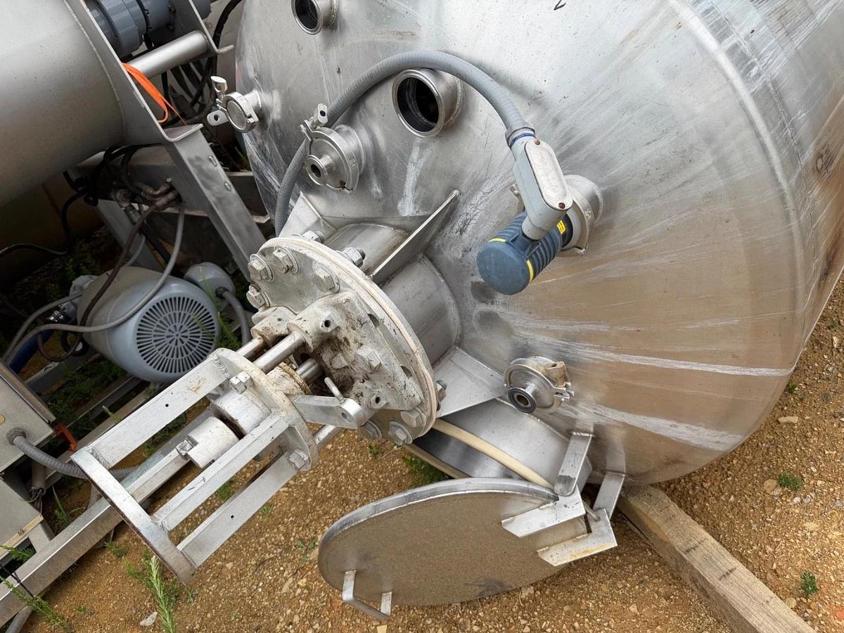 Used 500 Gallon ARDE Barinco Stainless High Shear Homogenizer Emulsifier Mixer 15HP
