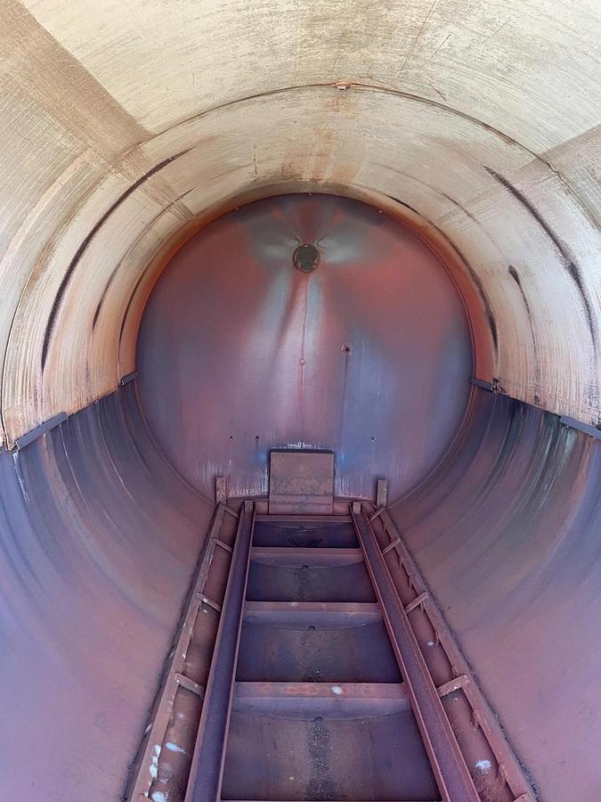 Used Gaston County 304 stainless steel autoclave. 6′ diameter X 7′ long.