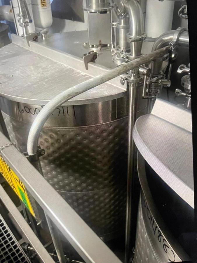 Used JBT CAT MEPSCO Brine Mix / Chill system 200/300 Gallon 2 tank setup Stainless