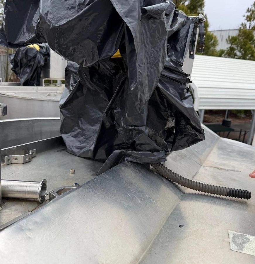 Used 800 Gallon Groen Kettle Jacketed Stainless Steel Processor with agitation