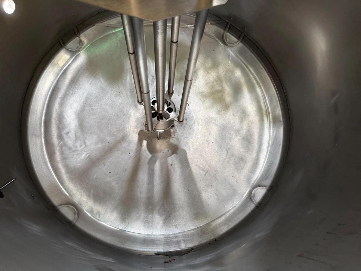 Used 500 Gallon ARDE Barinco Stainless High Shear Homogenizer Emulsifier Mixer 15HP