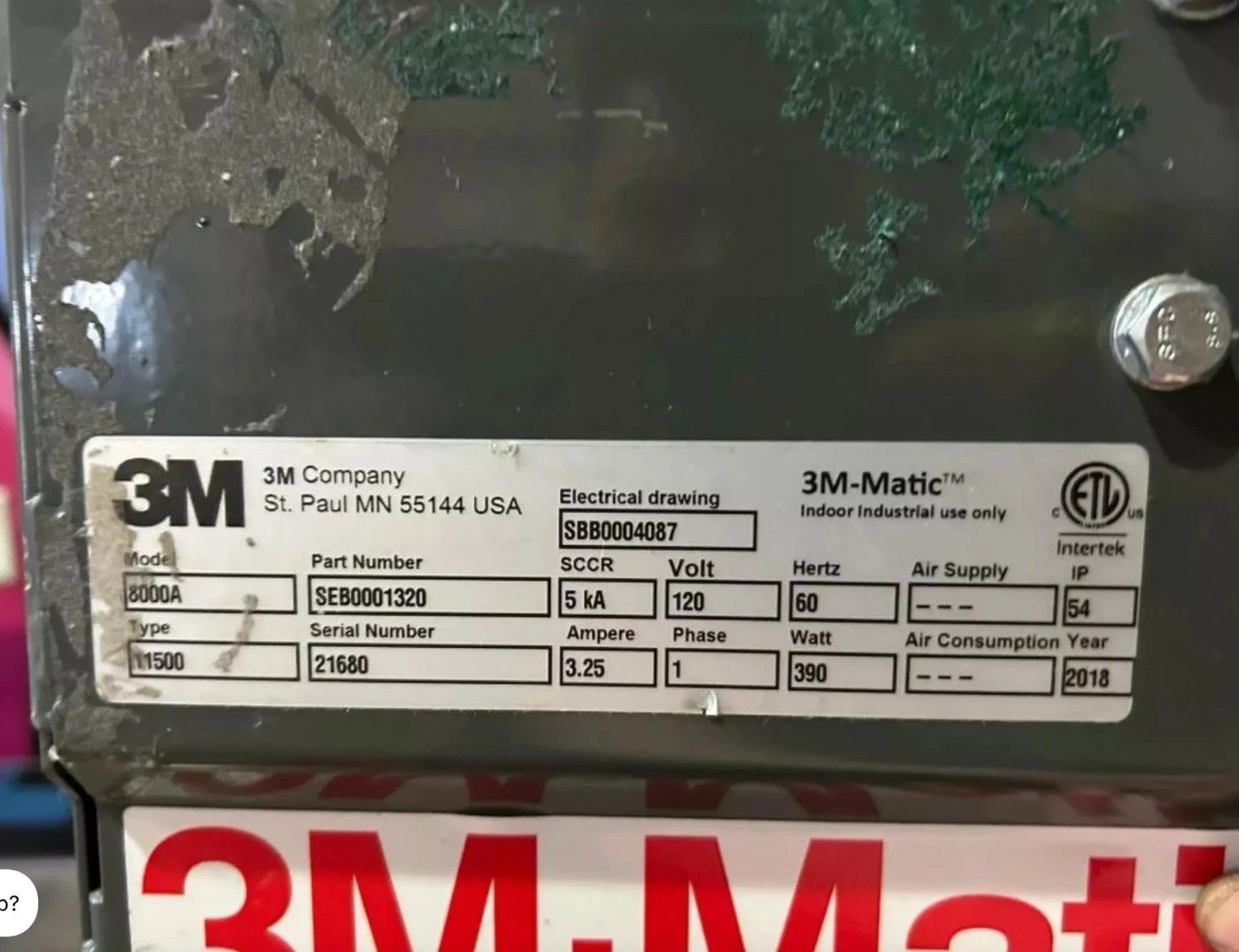 Used 3M-Matic 8000A Top&Bot Case Sealer w/ BEL 505G4 Semi-Automatic Case Erector 2018