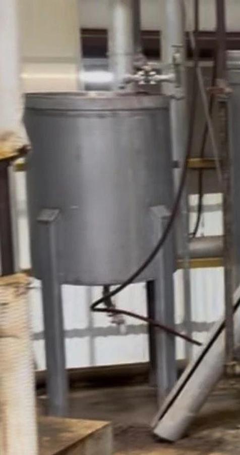Used 50 Gallon Stainless Steel Tank Open Top, Cone Bottom 8 available
