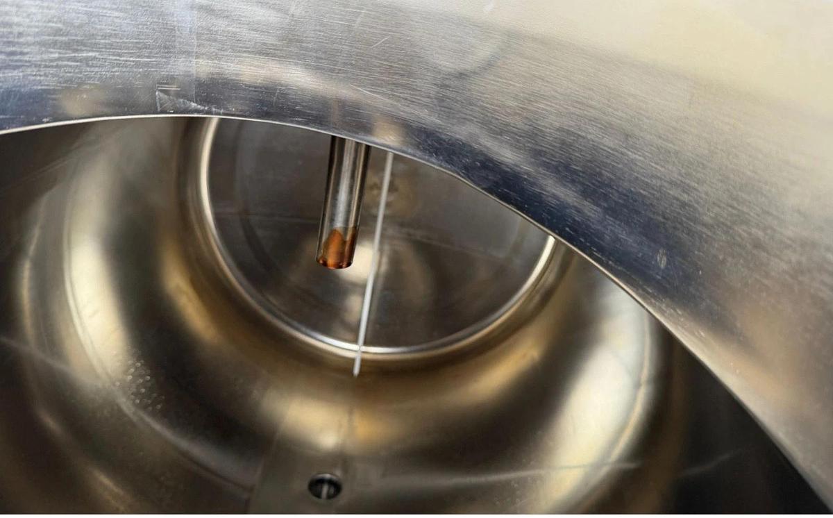 Used 750 Gallon Horizontal Holding Tank - 316 L Stainless Steel Tank w/skid