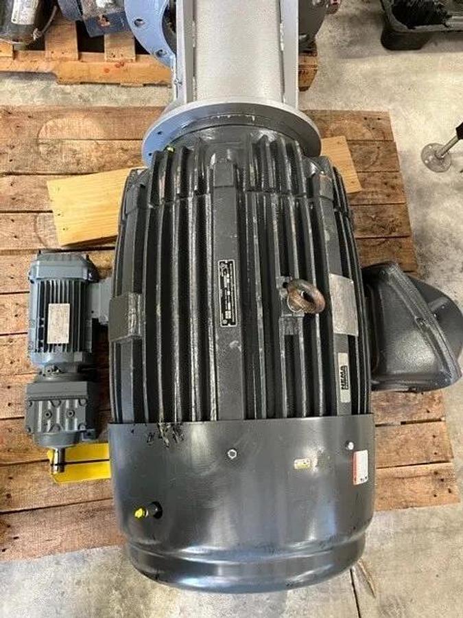 Eisenback 300 Gallon 75 HP Jacketed Stainless Steel High Shear Disperser Mixer