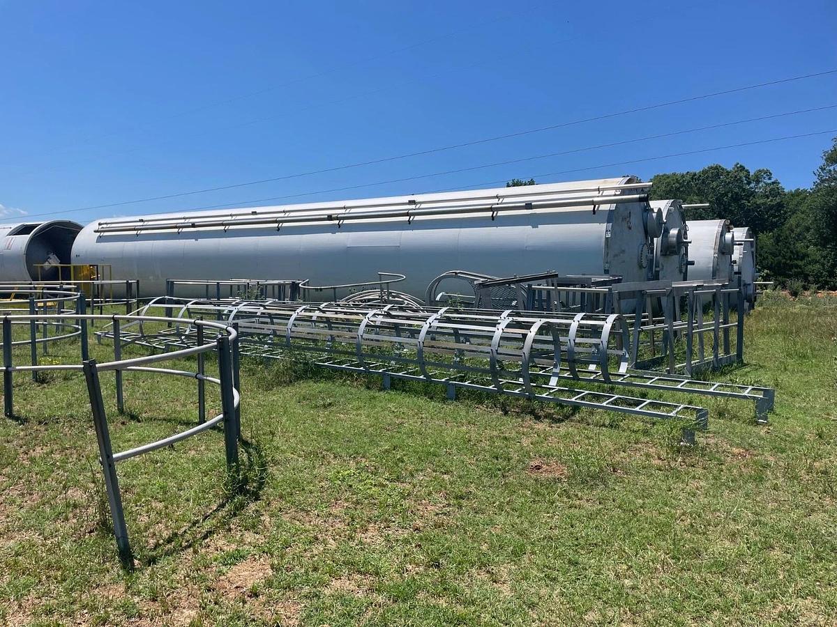 Used SILO PELLET RESIN SILO’S MFG BY CST STORAGE 12’ x 72  7000 cubic feet 4 availabl