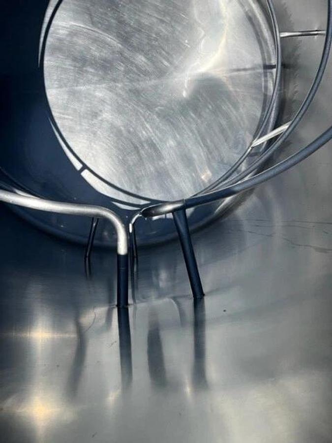 1500 Gallon Stainless Steel Jacketed Tanks Sanitary Open Top total of 6