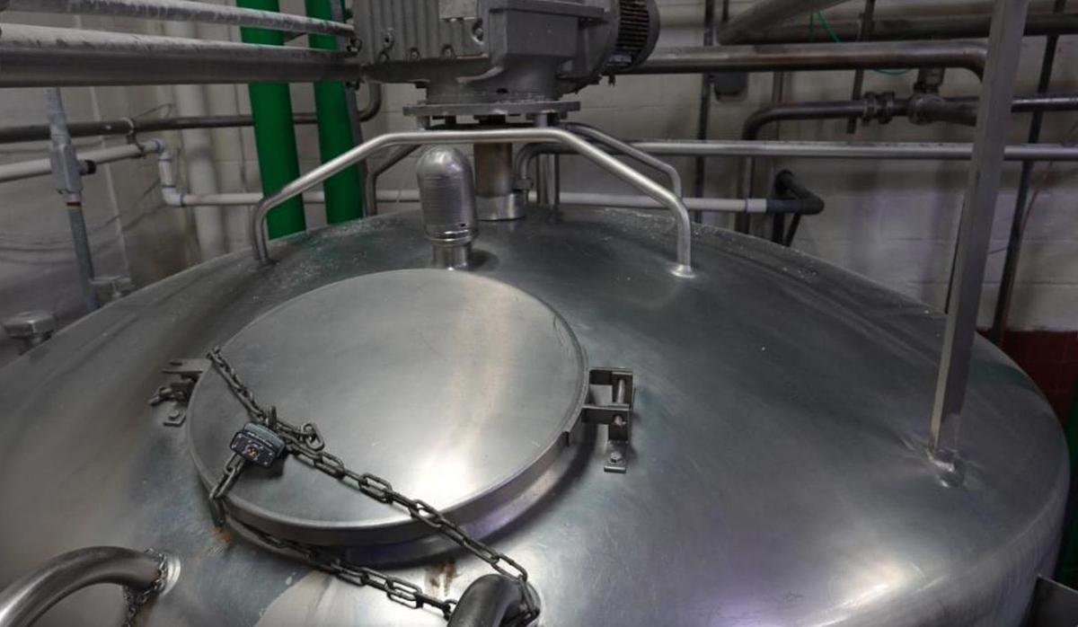 Used 1500 Gallon Stainless Steel Processor Tank with Agitation Food Grade