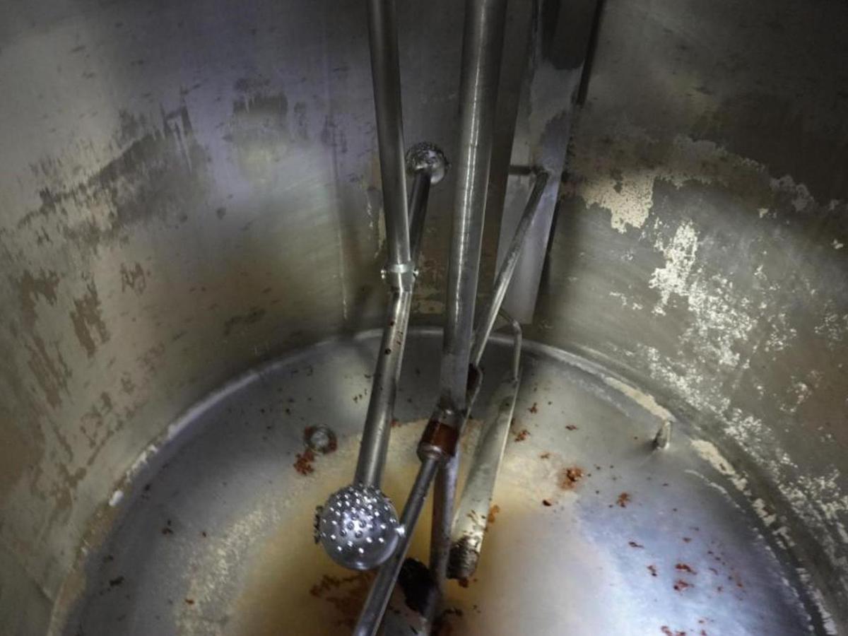Used 1500 Gallon Stainless Steel Processor Tank with Agitation Food Grade