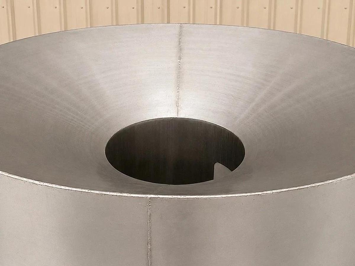 Used VAC-U-MAX Stainless Steel Vacuum Receiver Hopper Pneumatic Conveyor System