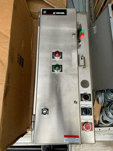 GE Size 0 Combination Motor Starter Type 4X Stainless Steel CR487B494MBF02211