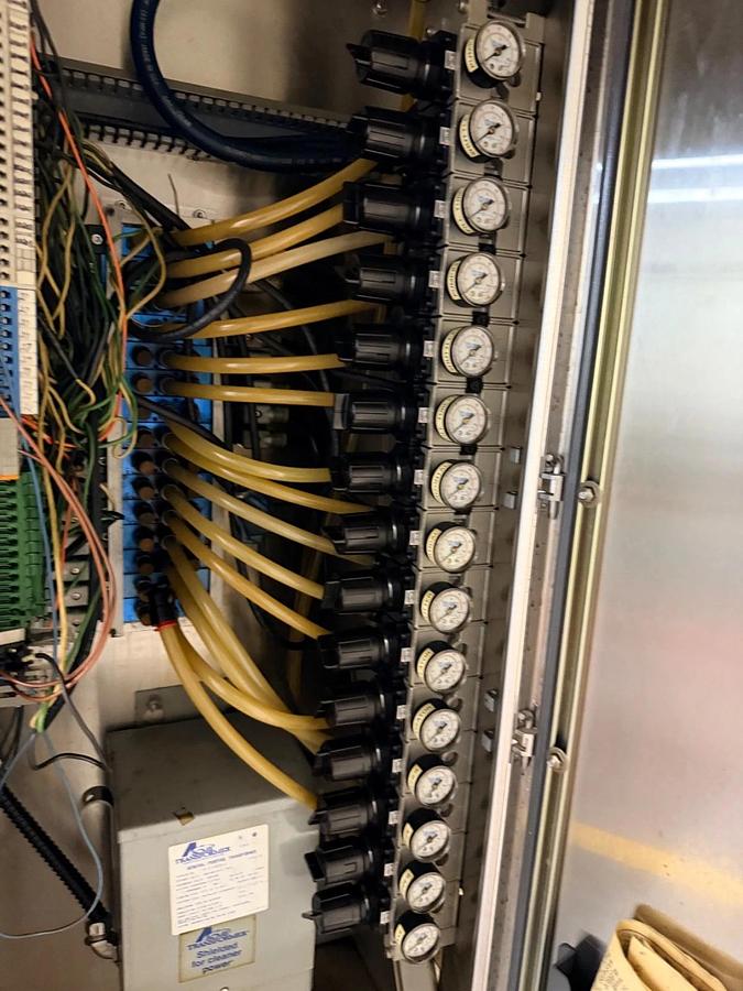 Used Prodo-Pak PV215-CSW-10 Multi-Lane VFFS Sachet Packaging Line w/Piston Filler