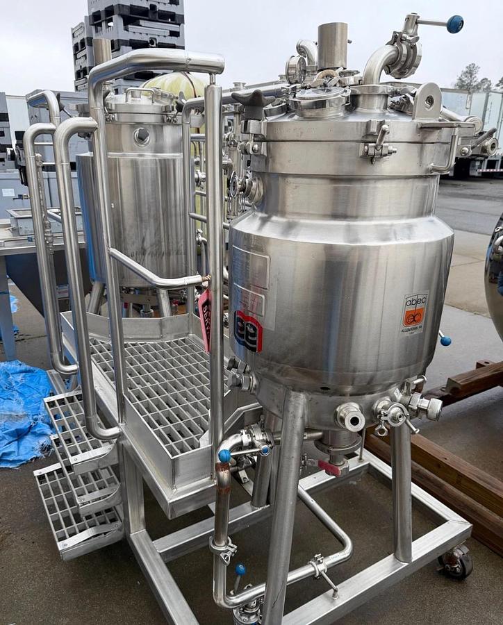 Used Pharmaceutical Biotech Processing Skid Abel & Lee Industries for Batch Processin