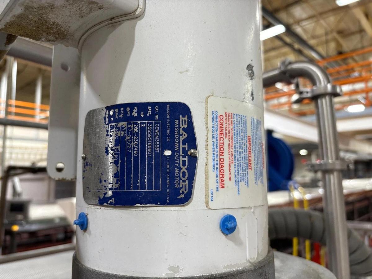 Used Groen TA-150 Stainless Steel Jacketed Scrape Surface Kettle Skid & Pumps Heat X