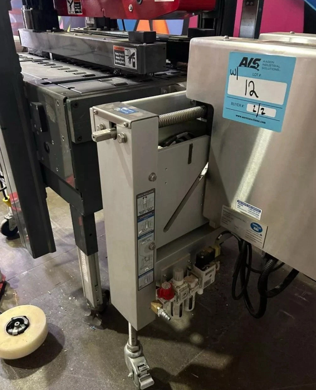 Used 3M-Matic 8000A Top&Bot Case Sealer w/ BEL 505G4 Semi-Automatic Case Erector 2018