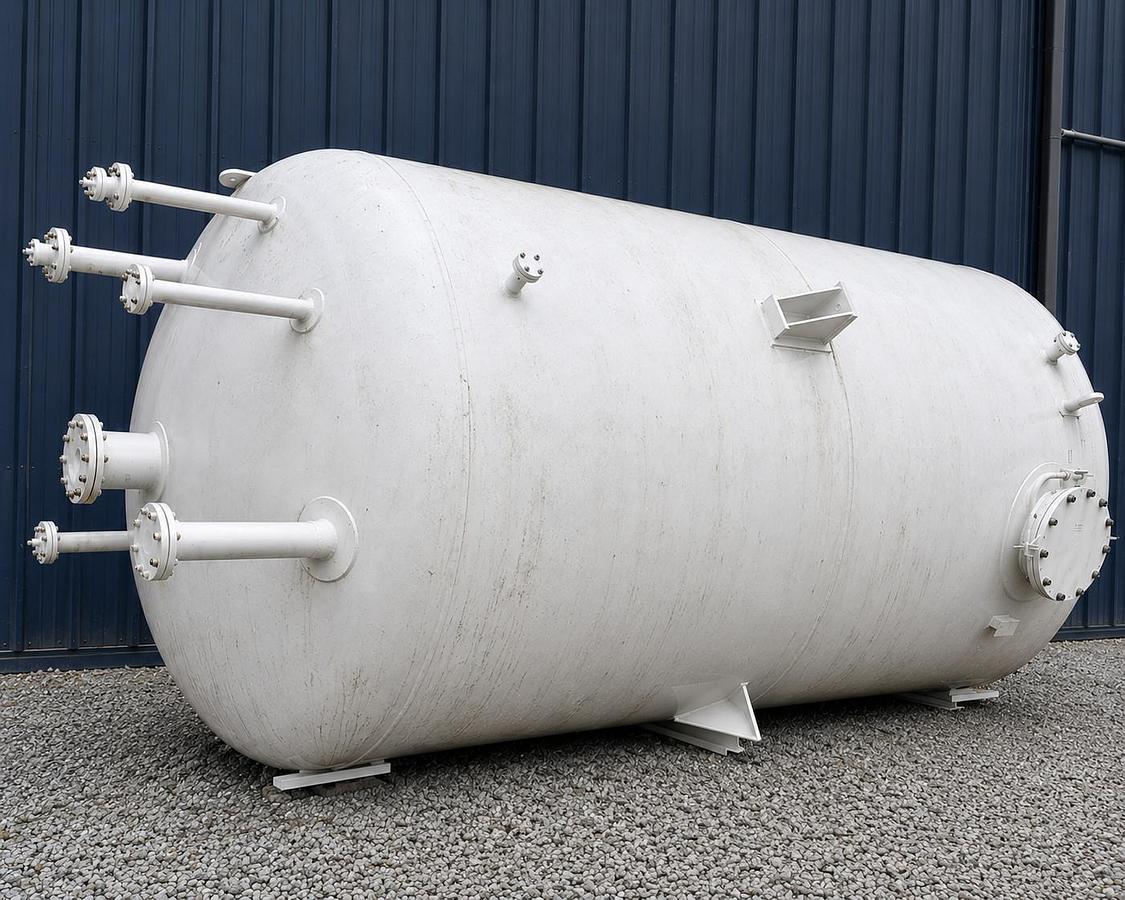 16,000 Gallon Vertical Pressure Tank Full Vacuum 114 PSI Never Used Mfg By Arrow