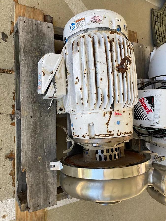 Used Waukesha 25 HP Centrifugal Pump.  Pump Model-2105  Inlet and Outlet 3 1/2 “