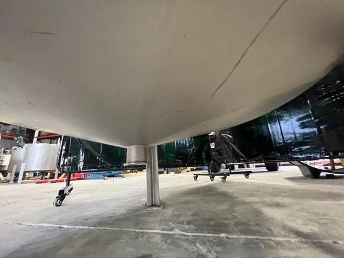 Used 200 Gallon Jacketed Stainless Steel Tank W High Shear Disperser Mixer 7.5 HP