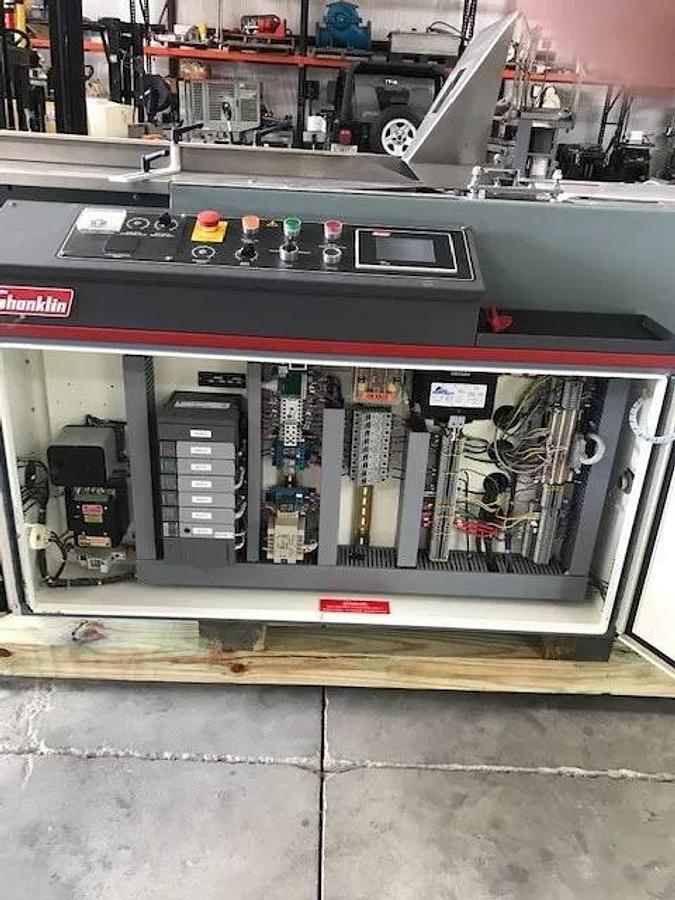 Used Shanklin F4A F-4A  Horizontal Flow Wrapper Automatic Continuous motion Form Fill