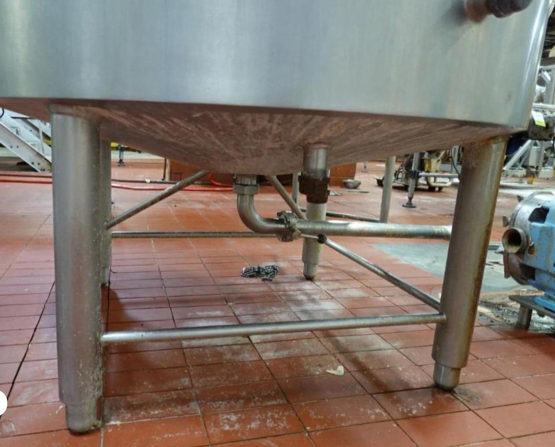 Used 300 Gallon CREAMERY PACKAGING CP 300 Insulated Mix Tank - Stainless Steel