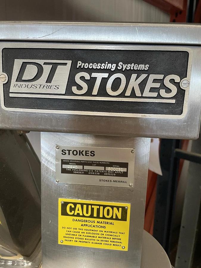 Used Stokes Model Tornado 44-0 Hammer Mill  5 HP ,