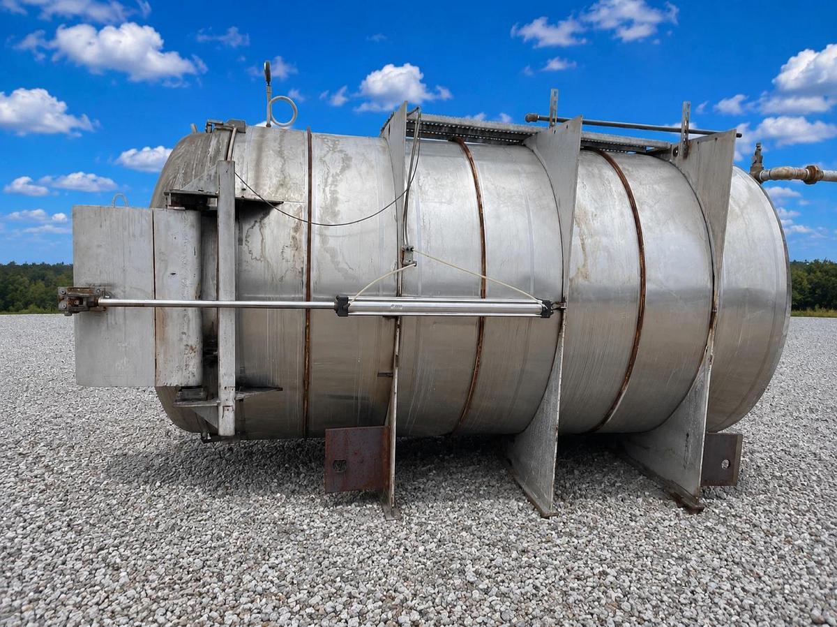 Used Autoclave 304 Stainless Steel 6’ Dia x 7’L Quick Open Door 125 PSI mfg Gaston Co