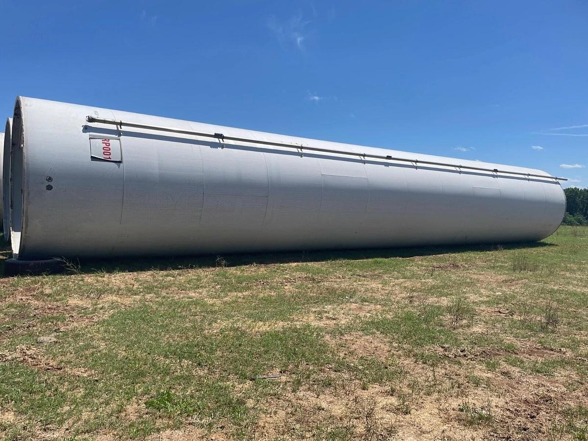 Used SILO PELLET RESIN SILO’S MFG BY CST STORAGE 12’ x 72  7000 cubic feet 4 availabl