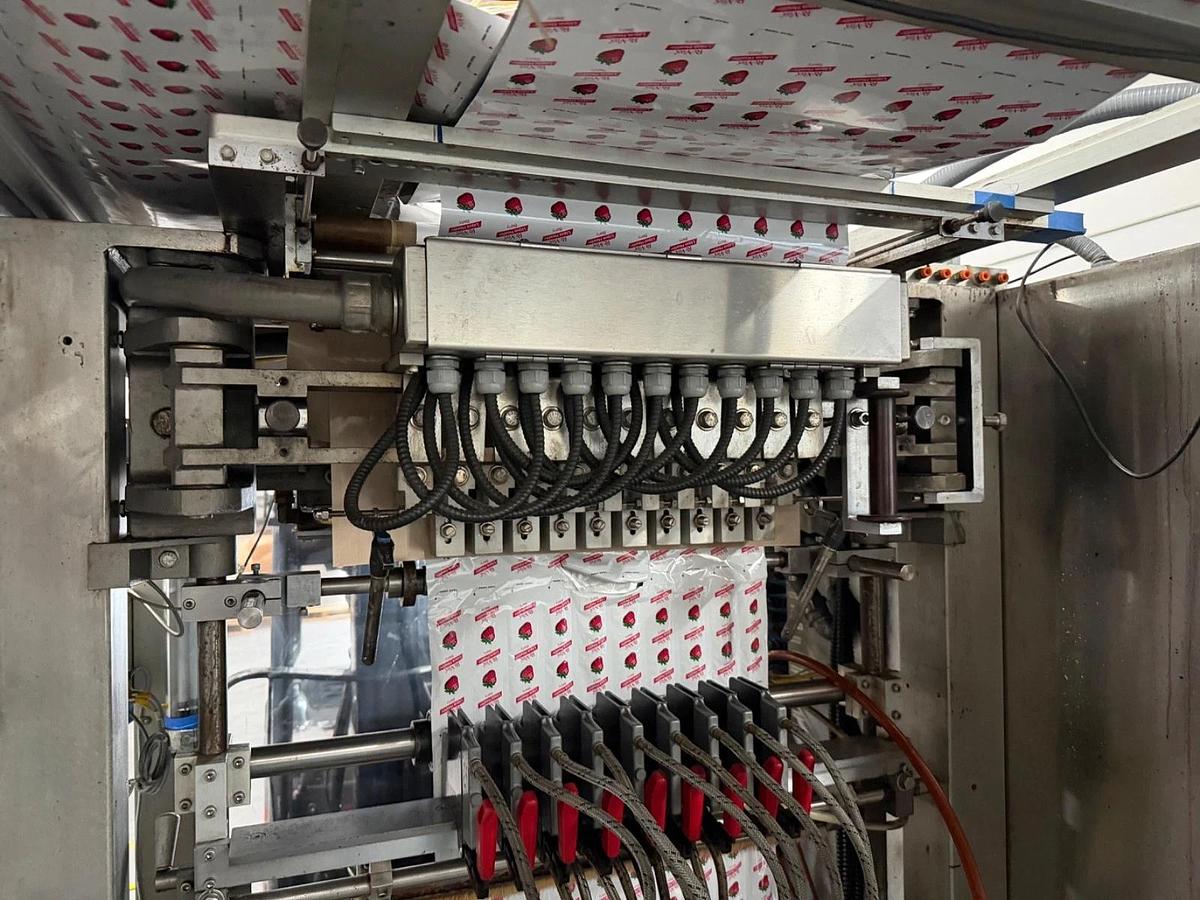 Used Prodo-Pak PV215-CSW-10 Multi-Lane VFFS Sachet Packaging Line w/Piston Filler
