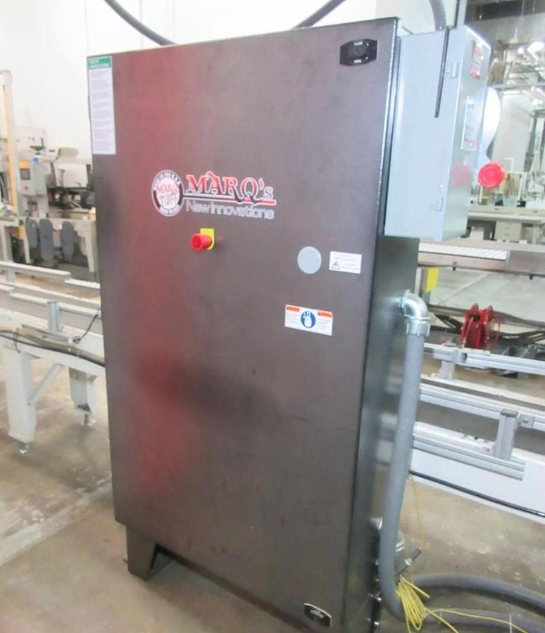 Used Marq Automatic Case Erector HPE220 RH Bottom Taper Box Former up to 15 CPM