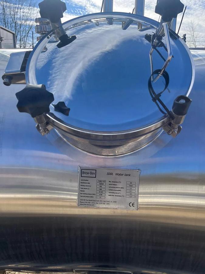 Used Brew-Bev 3 Tank CIP System new 2020 3 Tank CIP System includes Everything