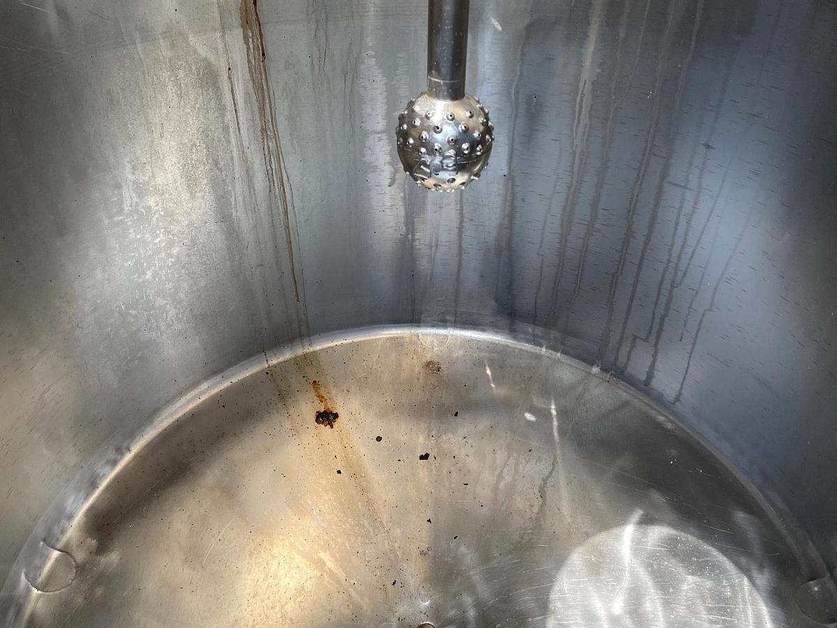 Used 500 Gallon Jacketed 304 Stainless Steel  w Cone bottom 50 PSI