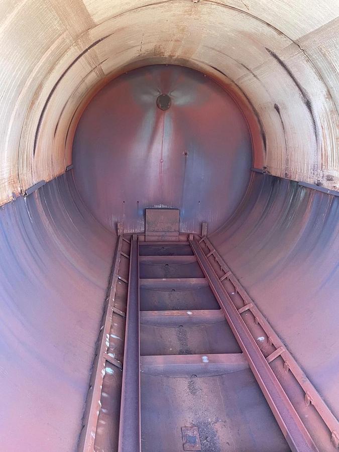 Used Gaston County 304 stainless steel autoclave. 6′ diameter X 7′ long.