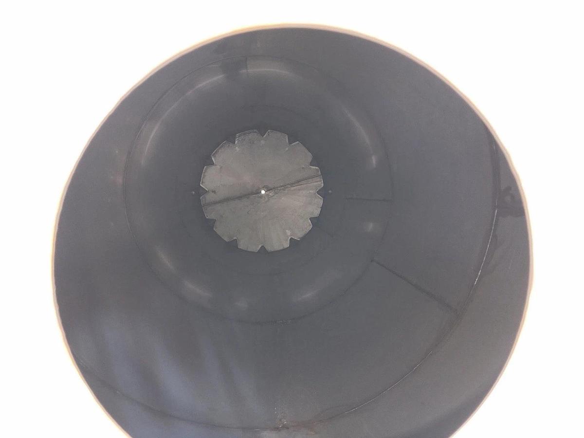 Used 3400 Gallon Mfg By Meridian Stainless Steel Vertical Storage Tank Very Clean