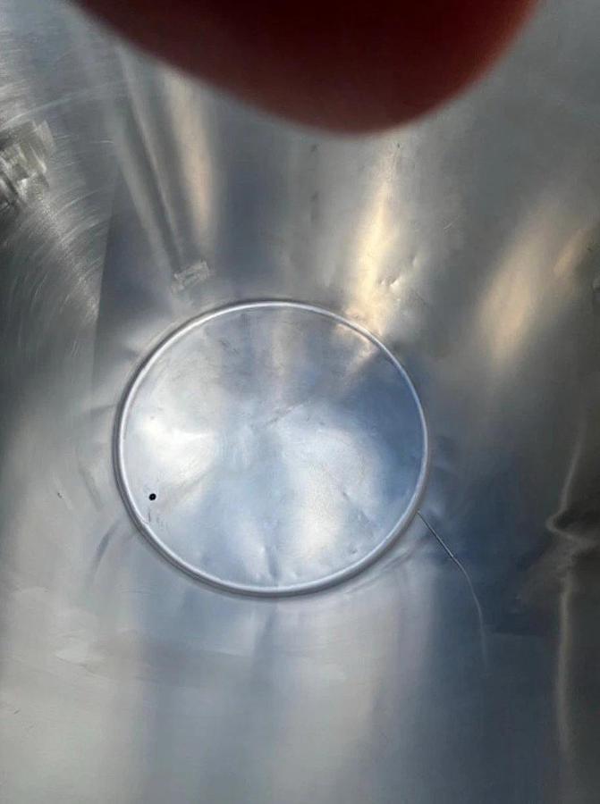 Refurbished 1500 Gallon Stainless Steel Tanks Sanitary Open Top ,Legs Slope Side Drain Qty 6