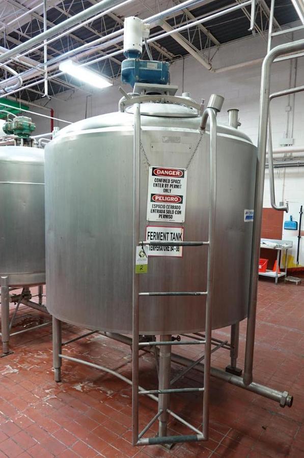 Used 1000 Gallon Stainless Steel Jacketed Processor