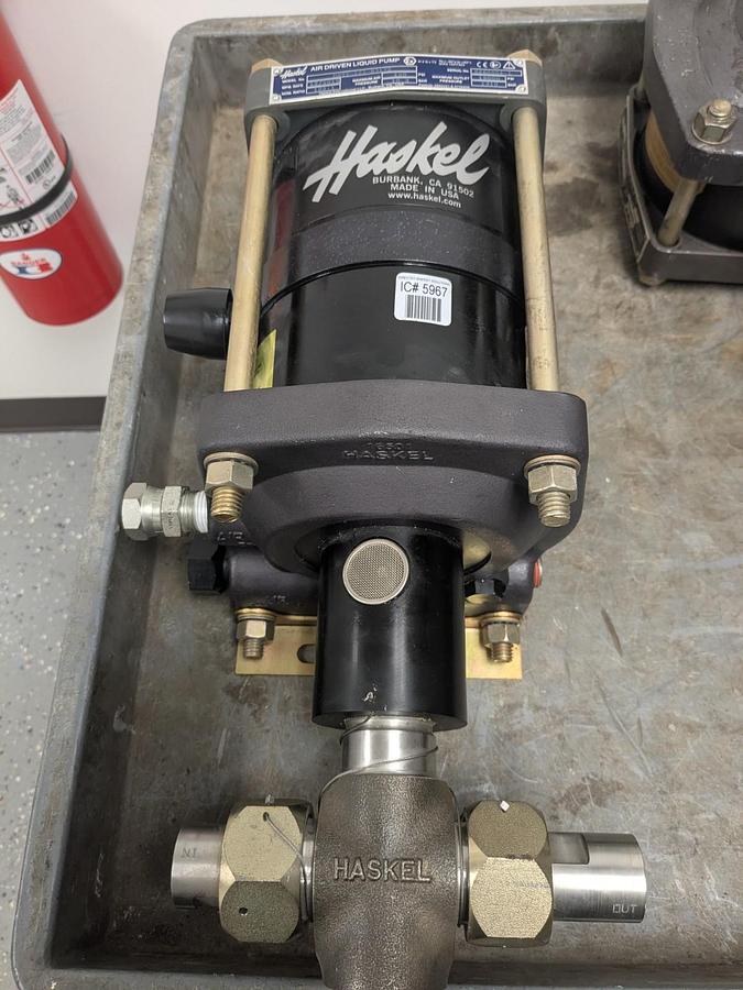 Used Waukesha, Model 060, positive displacement pump 060-U1 5 hp mfg 2015