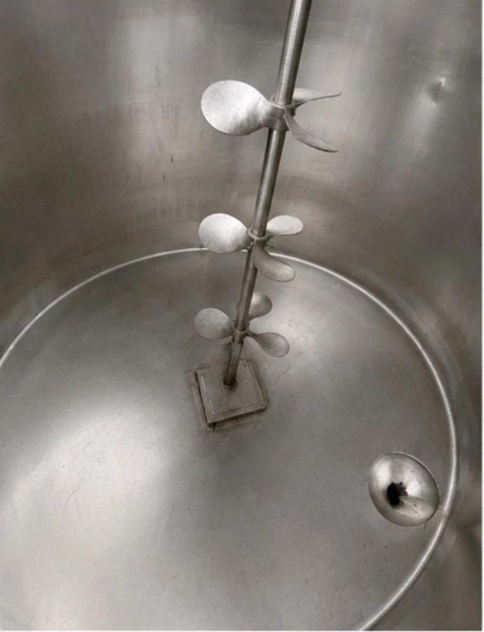 Used 800 Gallon Groen Kettle Jacketed Stainless Steel Processor with agitation