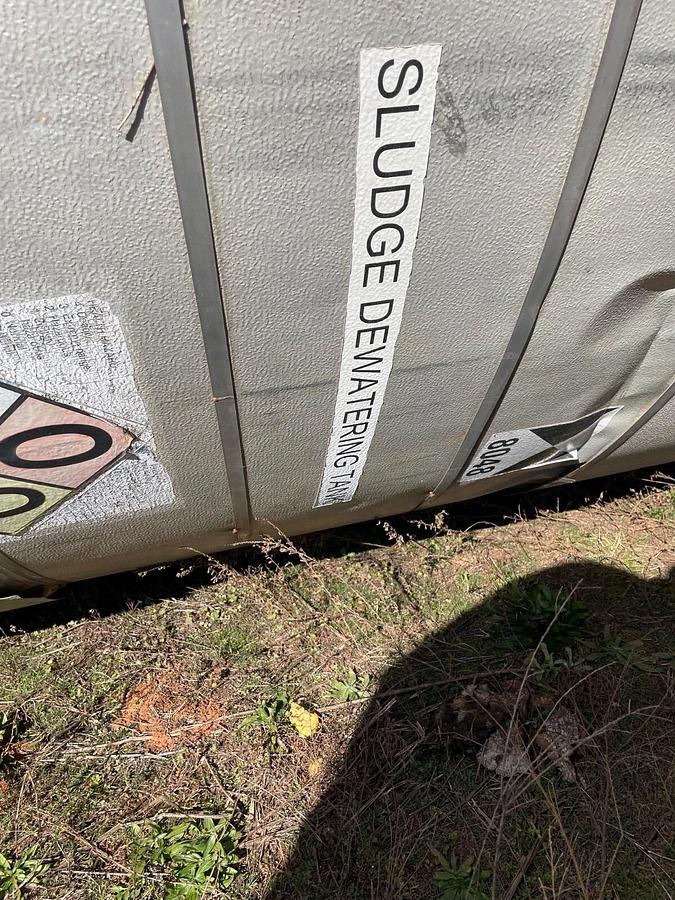 Used 14,000 Gallon Stainless Steel Tank Vertical w Bottom Heat Band