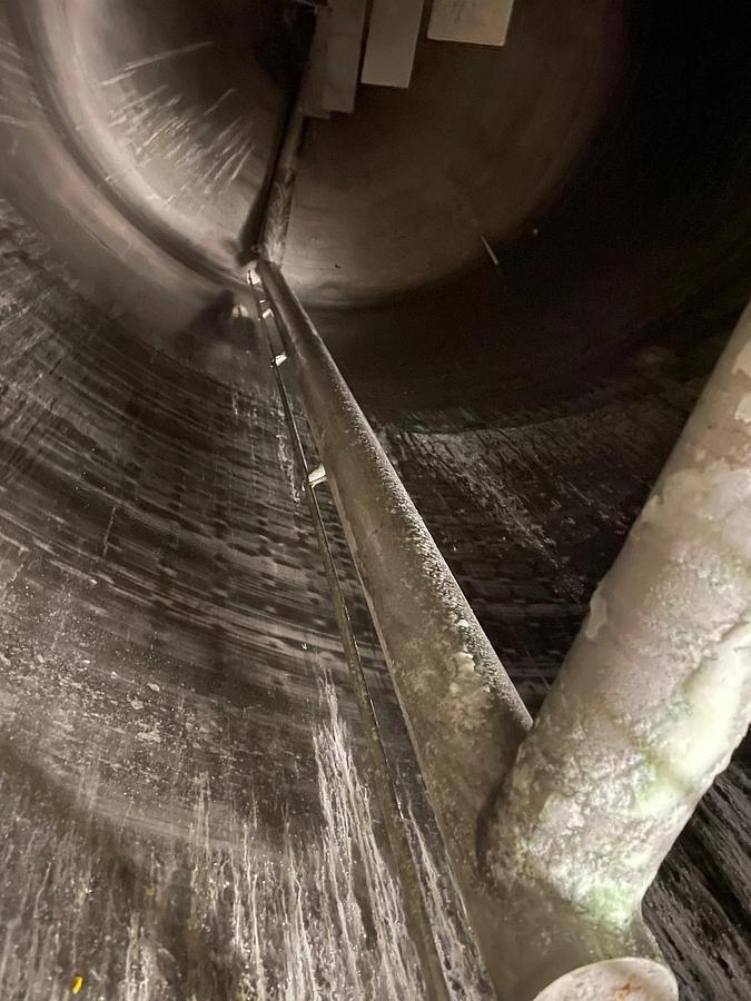 Used 4000 Gallon Dual Motion w/ Scraper & Turbine Agitation Stainless Steel Insulated